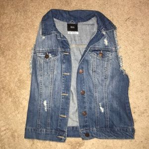 Jean Jacket vest